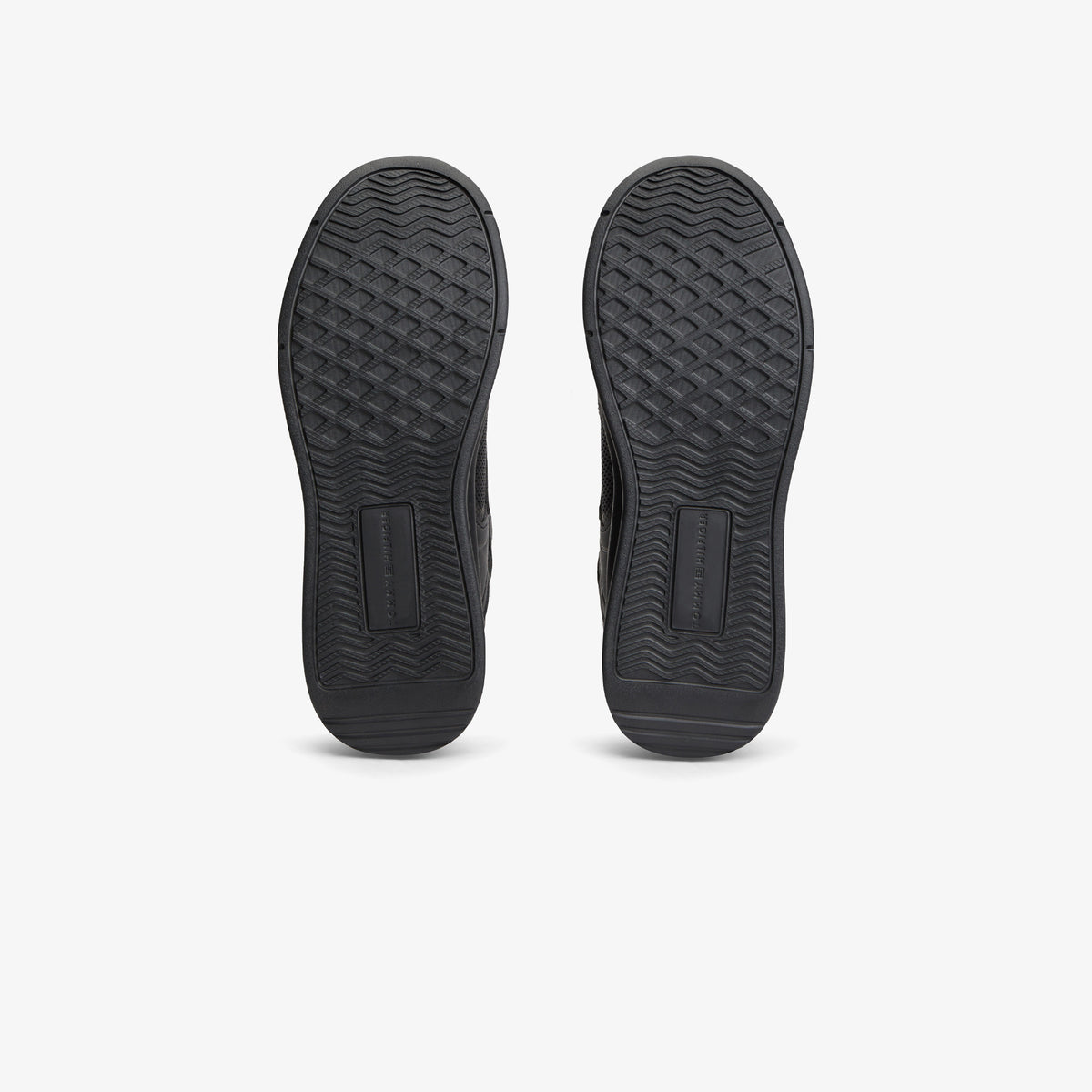 Tommy Hilfiger Lightweight Runner Monocolor Erkek Siyah Spor Ayakkabı