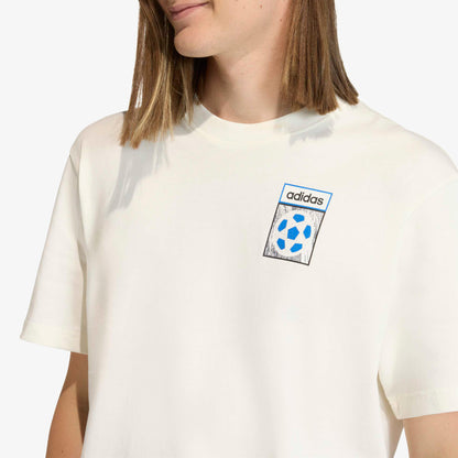 Adidas Archive Country Flag Erkek Beyaz T-shirt