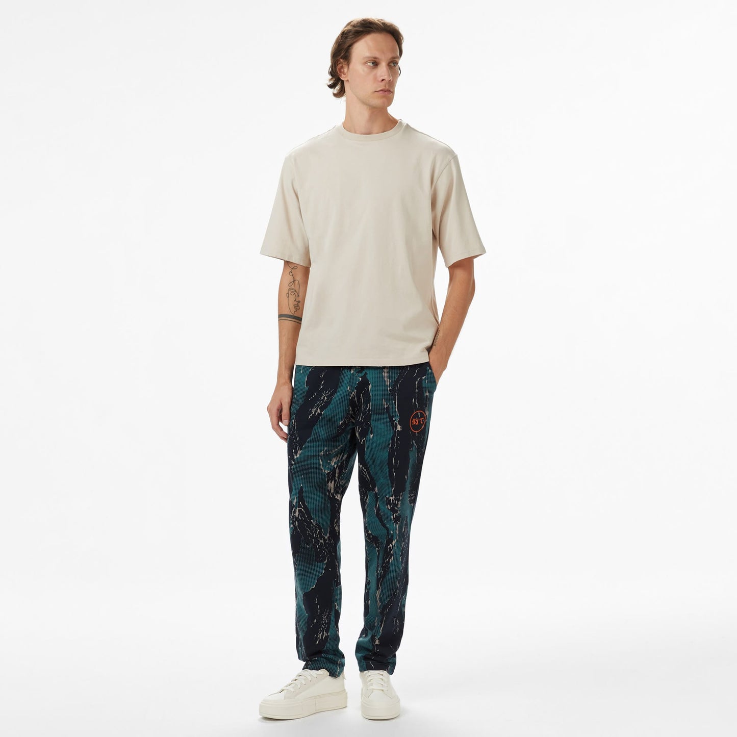 United4 Erkek Gri T-shirt