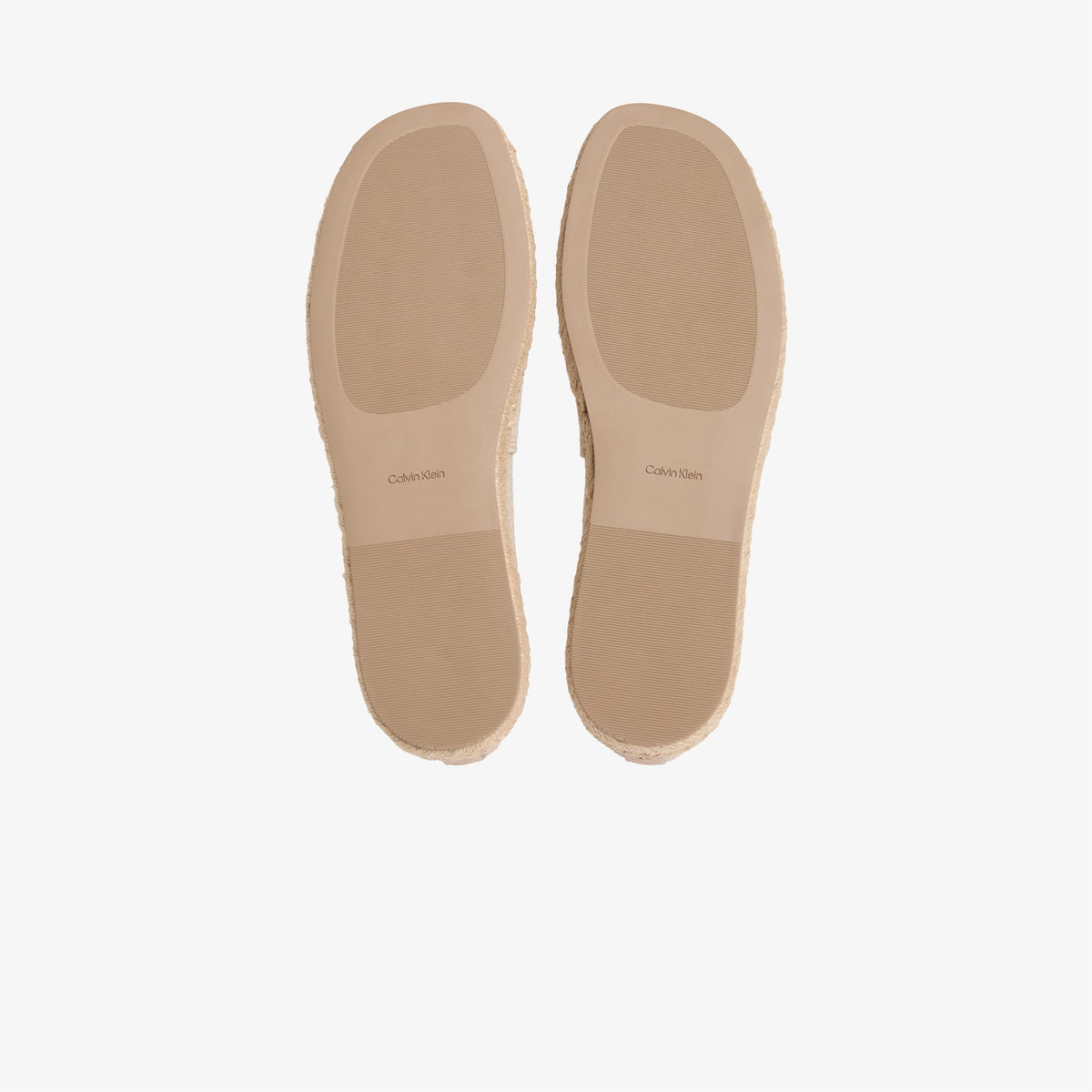 Calvin Klein Oblique Kadın Bej Espadril
