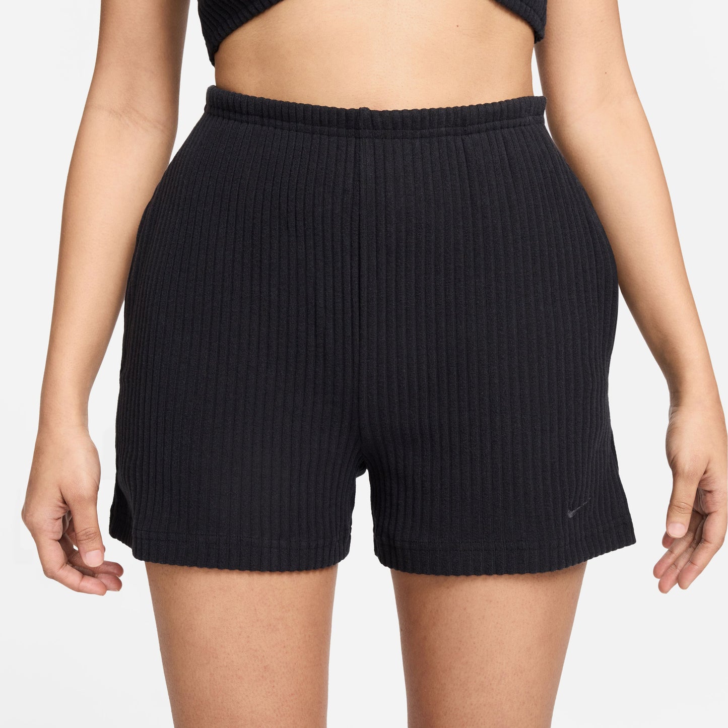 Nike Sportswear Chill Knit Kadın Siyah Şort