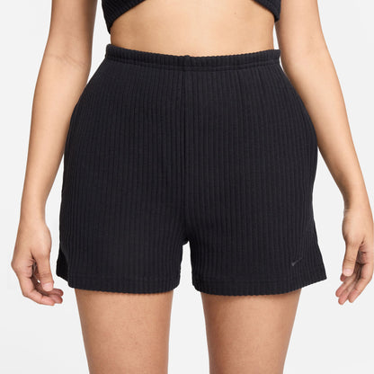 Nike Sportswear Chill Knit Kadın Siyah Şort