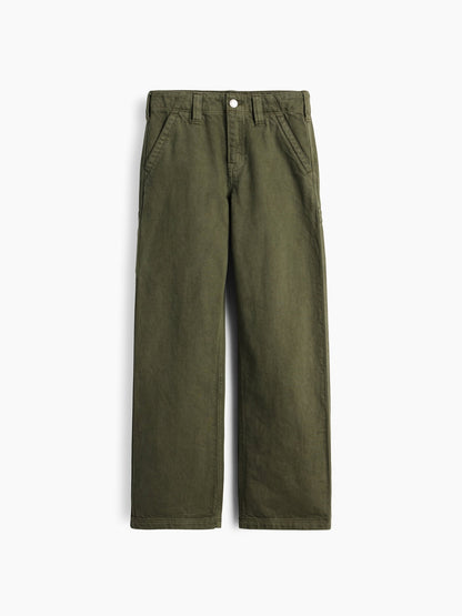 Haki '90s Loose Carpender Jean Pantolon