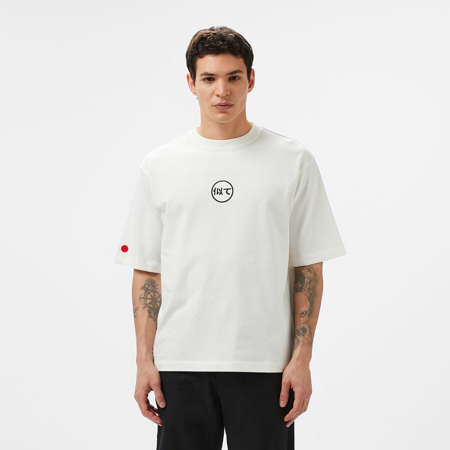 United4 Erkek Beyaz T-shirt