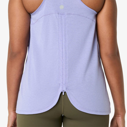 Asics Nagino Run Adjustable Tank Kadın Mor Koşu T-shirt