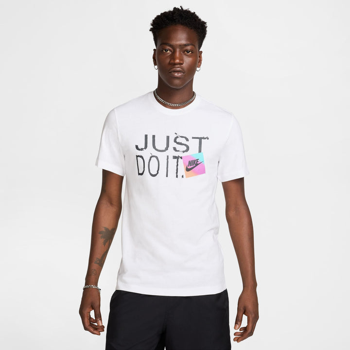 Nike Just Do It Erkek Beyaz T-shirt