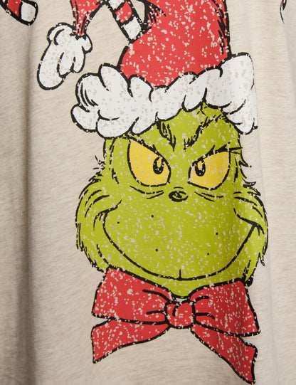 Saf Pamuklu Grinch™ Pijama Takımı