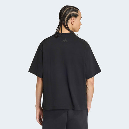 Adidas Soft Lux Graphic Erkek Siyah T-shirt