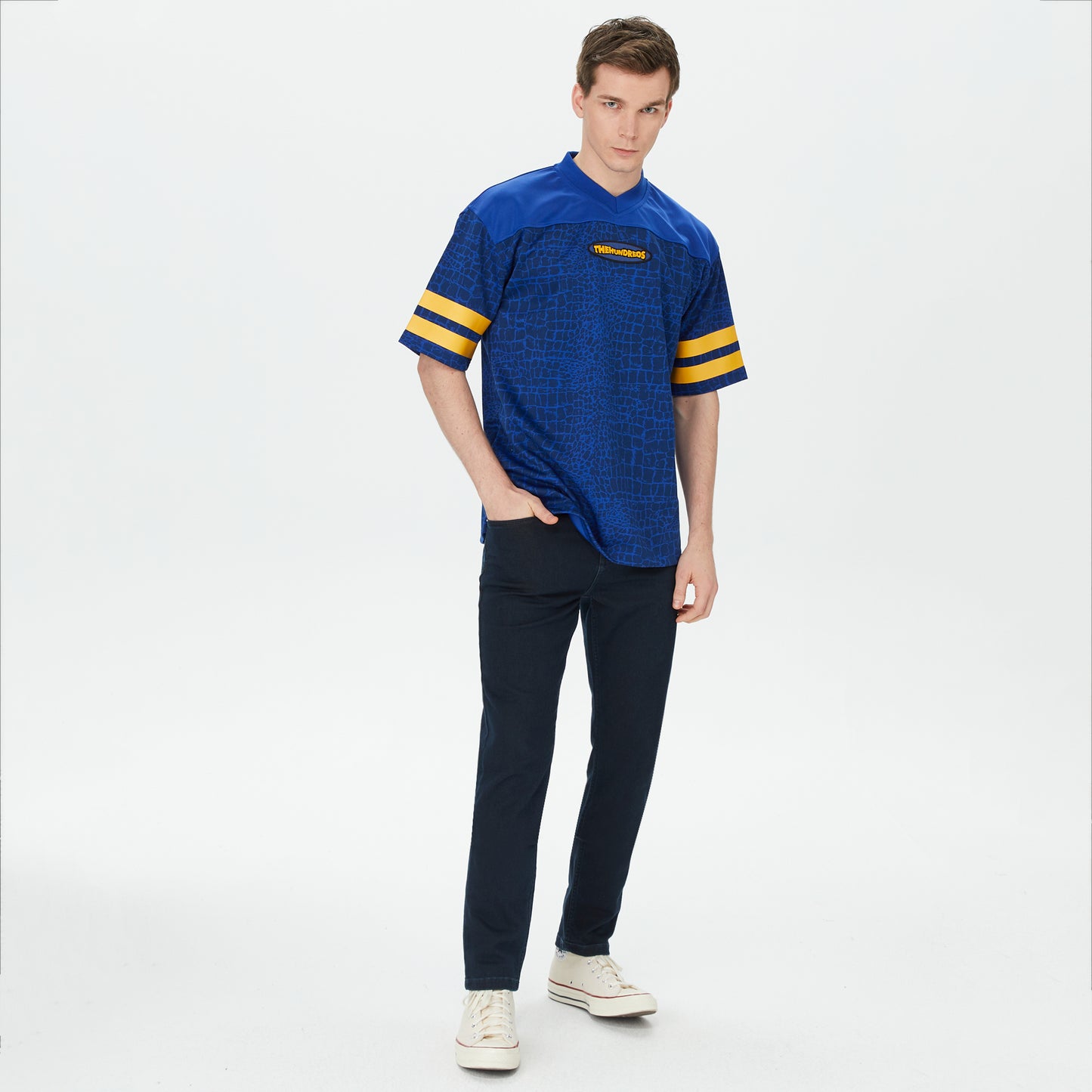 The Hundreds Morelet Ss Erkek Mavi T-shirt