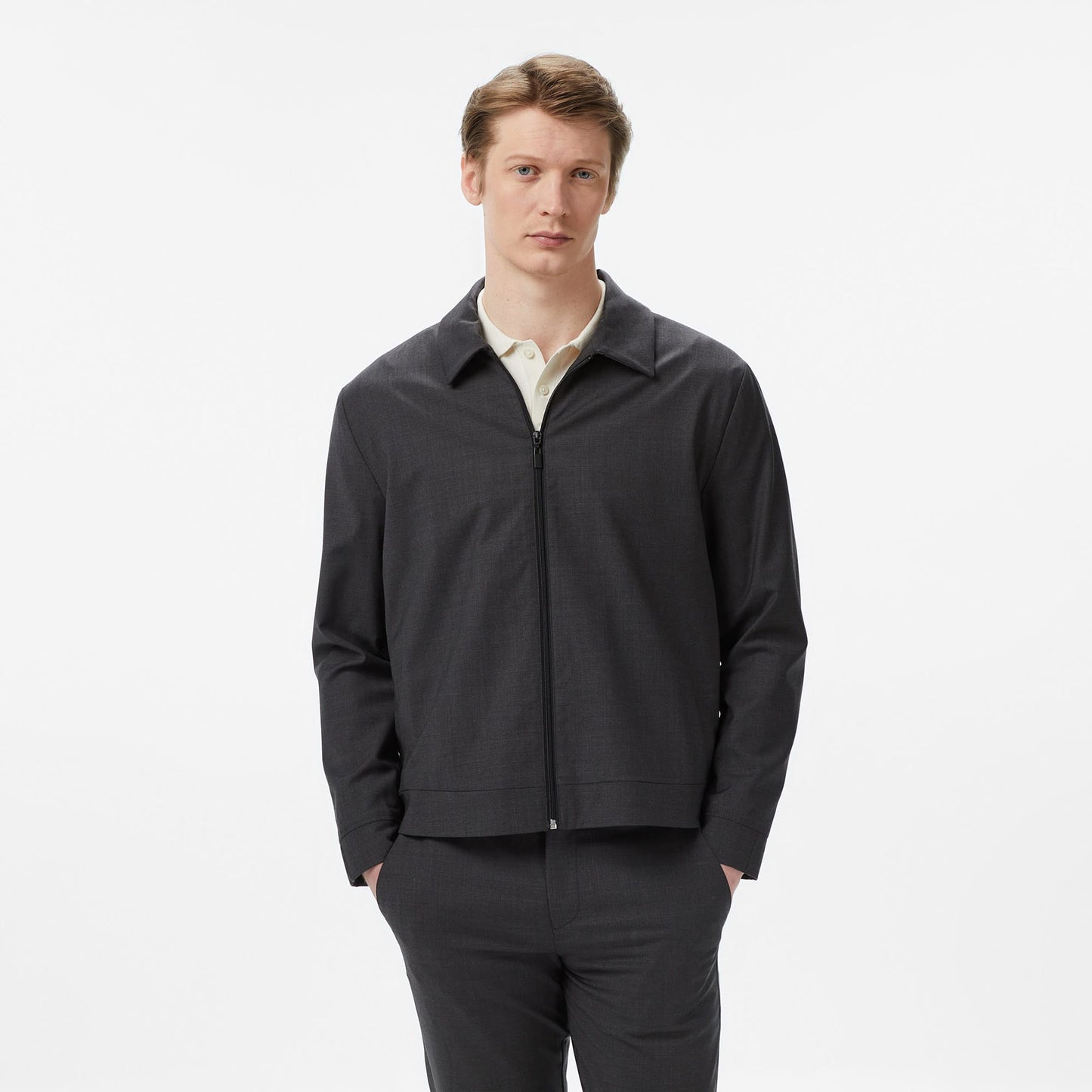 Nautica Erkek Gri Regular Fit Ceket