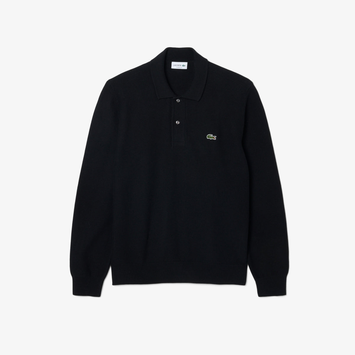 Lacoste Classic Fit Erkek Siyah Kazak