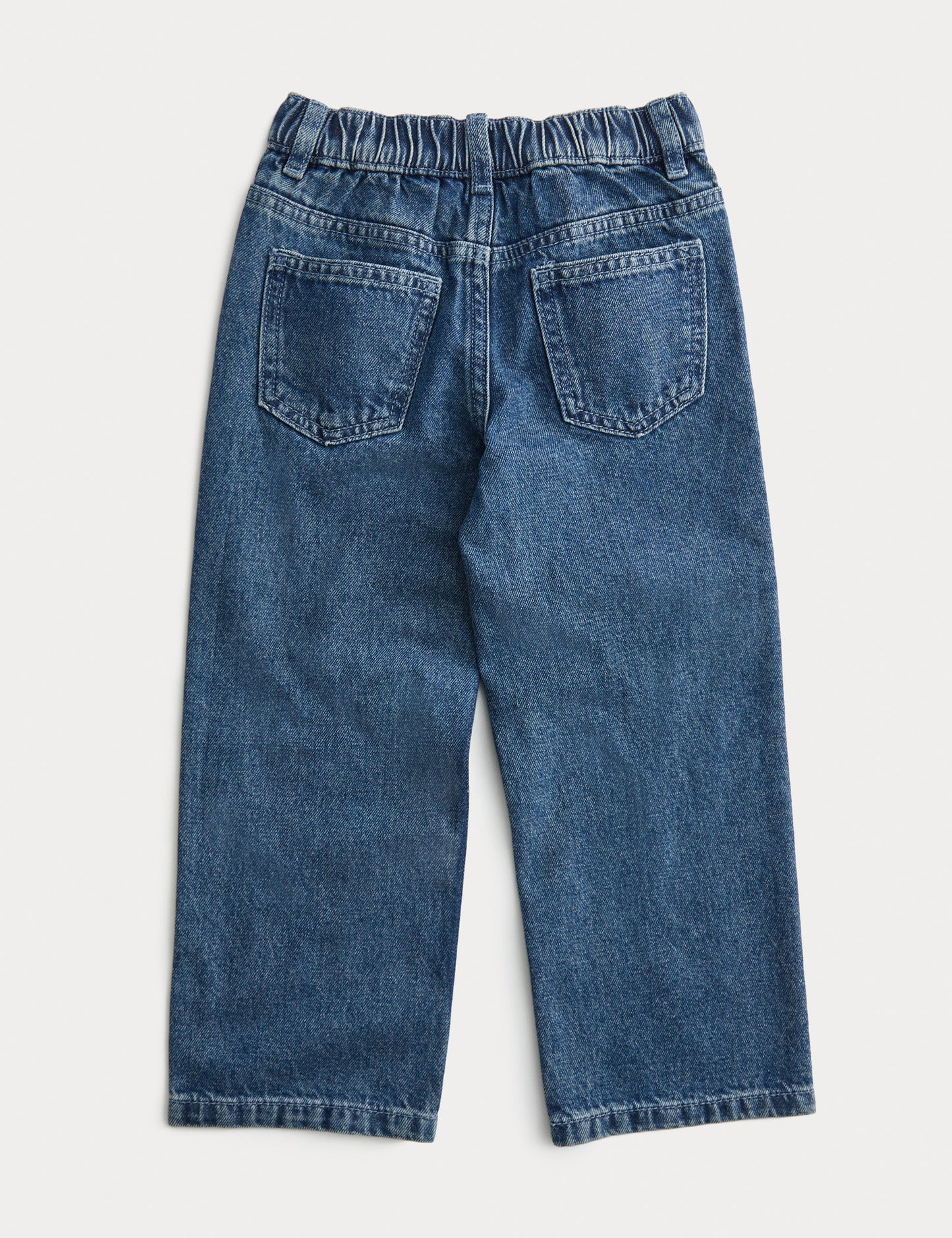 Pamuklu Denim Fiyonk Taş Detaylı Jean (2-8 Yaş)