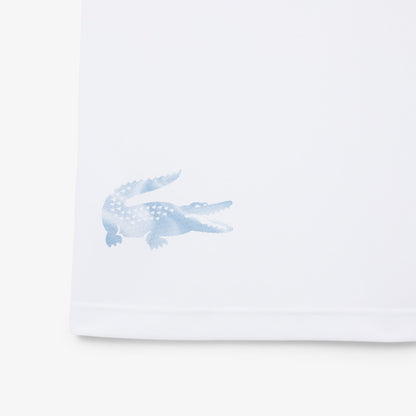 Lacoste Sport Erkek Regular Fit Renk Bloklu Beyaz Polo