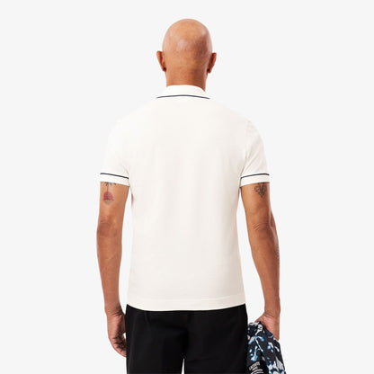 Lacoste Paris Erkek Regular Fit Organik Pamuk Beyaz Polo