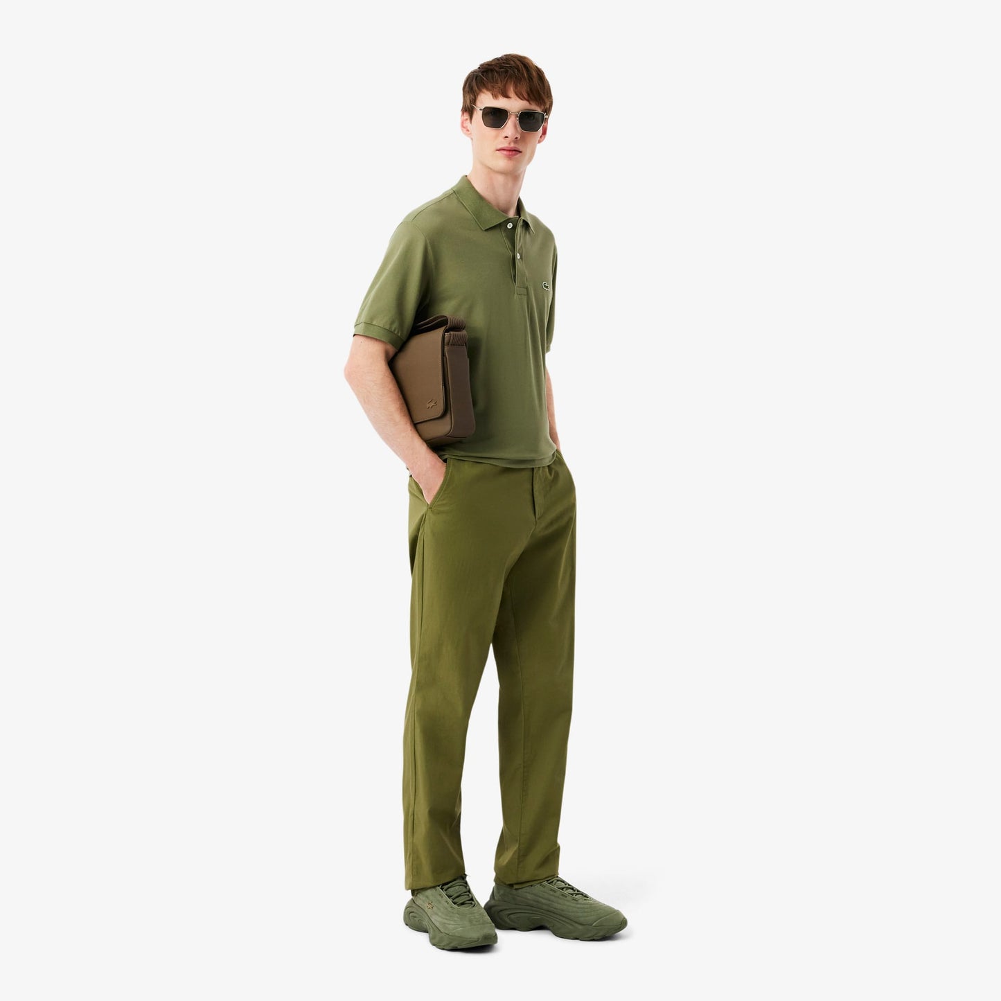 Lacoste Spinor Erkek Haki Spor Ayakkabı