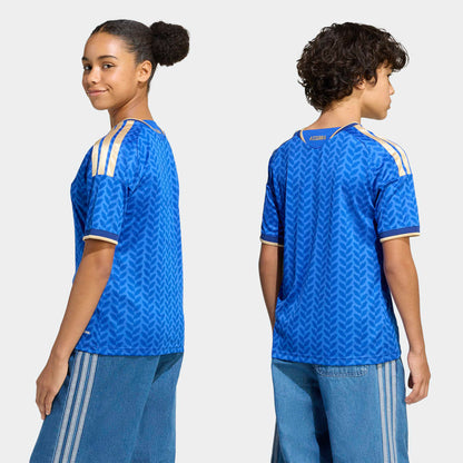 Adidas Italya Milli Takım Çocuk Mavi Forma