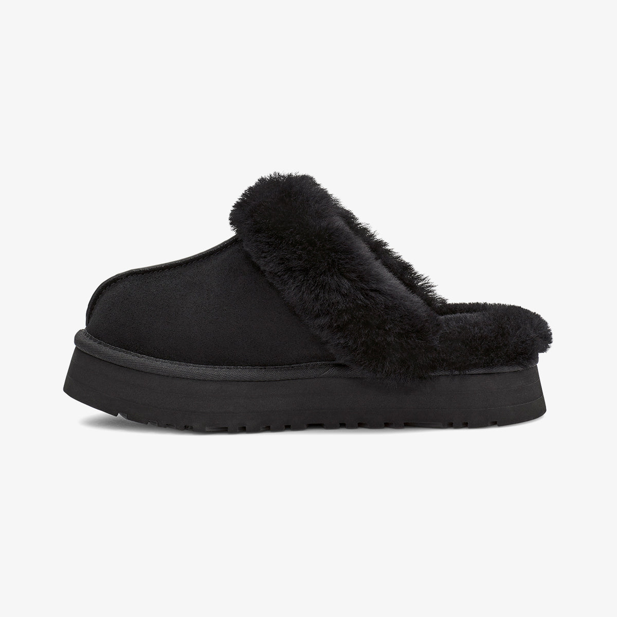 Ugg Disquette Kadın Siyah Terlik