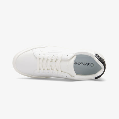 Calvin Klein Chunky Cups Laceup Kadın Beyaz Sneaker