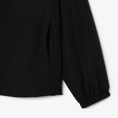 Lacoste Classic Erkek Kapüşonlu Siyah Mont