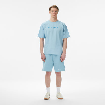 United4 Regular Fit Erkek Mavi T-shirt