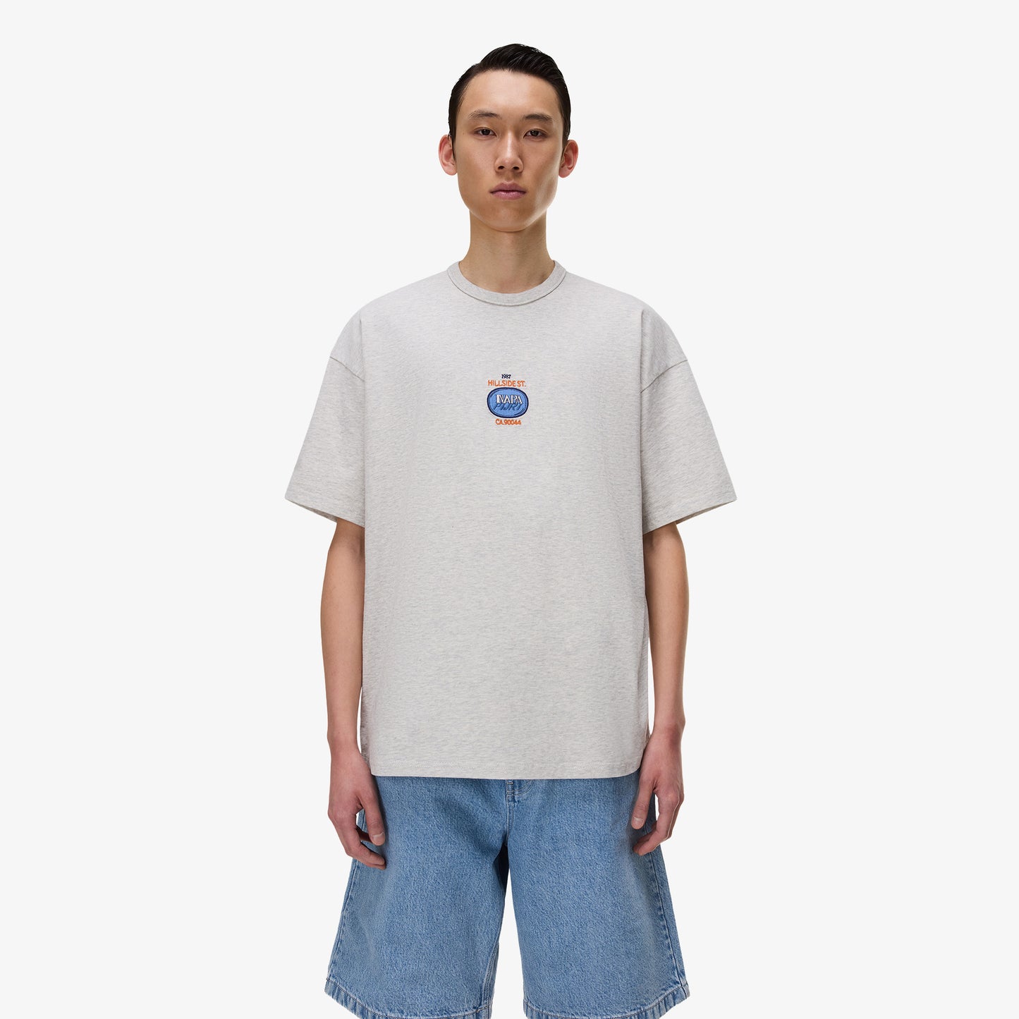 Napapijri S-krous Erkek Gri T-shirt