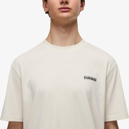 Napapijri S-small Box Erkek Bej T-shirt