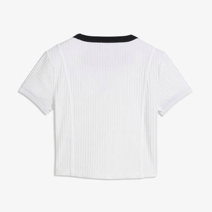 Puma Essential Ribbed Baby Kadın Beyaz T-shirt