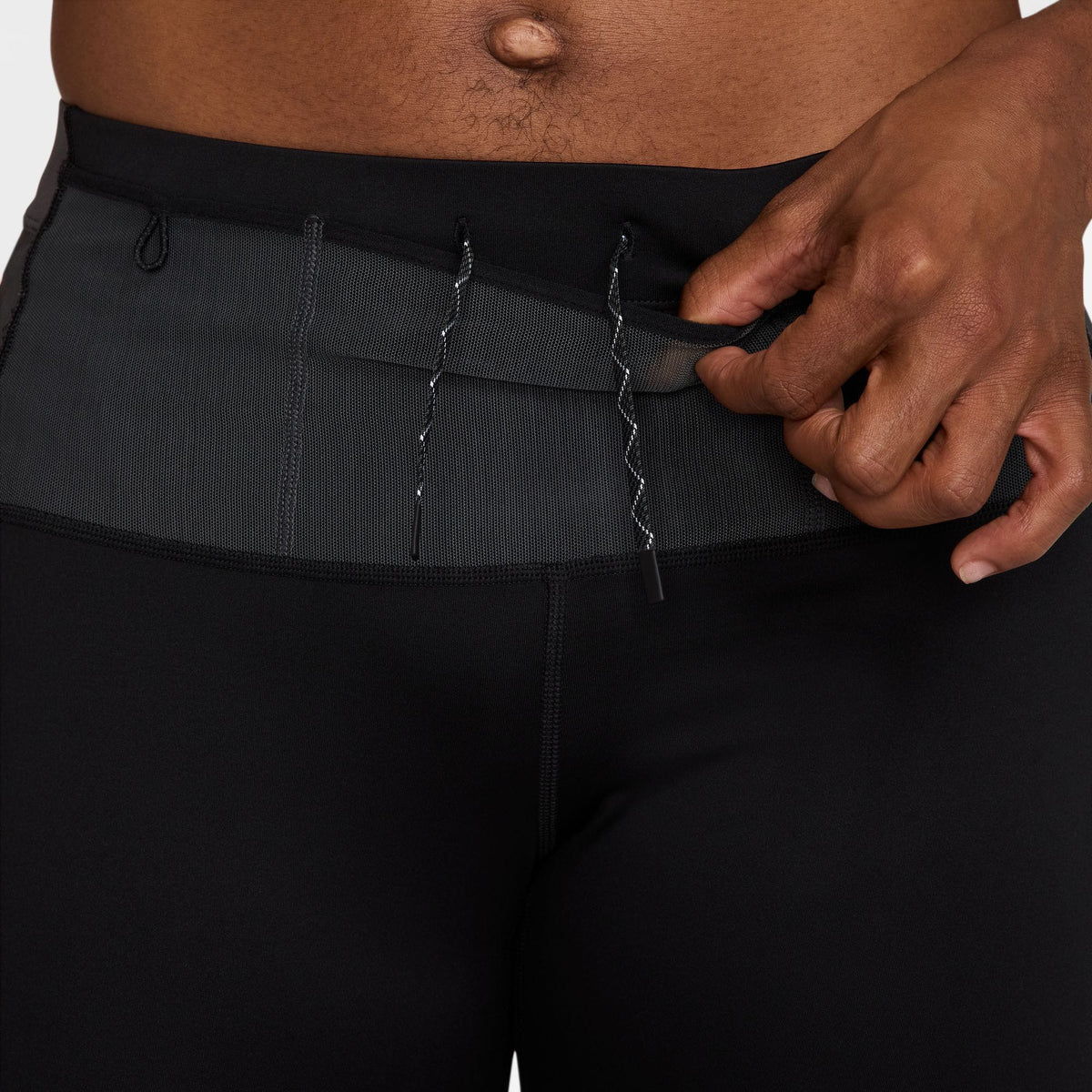 Nike Lava Loops Erkek Siyah Koşu Taytı