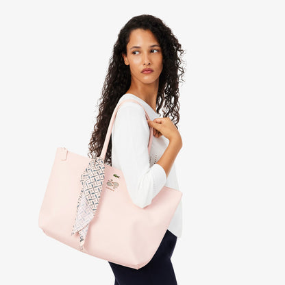 Lacoste Large L.12.12 Kadın Pembe Omuz Çantası