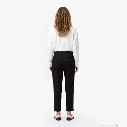 Lacoste Slim Fit Kadın Siyah Pantolon