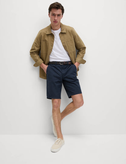 Saf Pamuklu Regular Fit Chino Şort