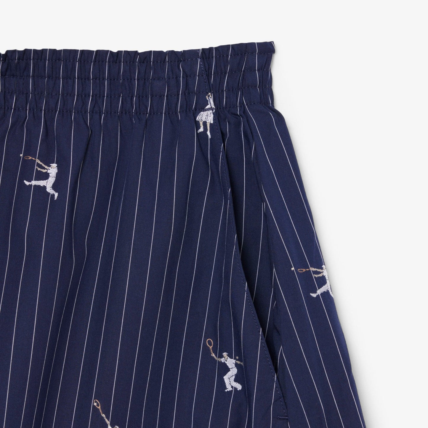 Lacoste Oversize Fit Kadın Lacivert Şort