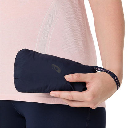 Asics Road Packable Kadın Siyah Koşu Ceket