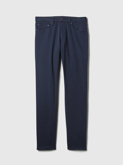 Lacivert Straight Fit City Jean Pantolon