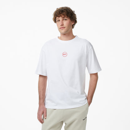 United4 Regular Fit Erkek Beyaz T-shirt