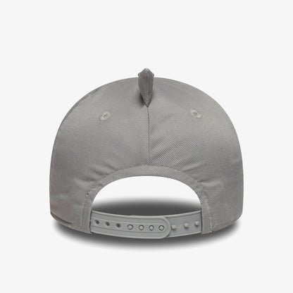 New Era Face 9forty Gra Çocuk Gri Şapka