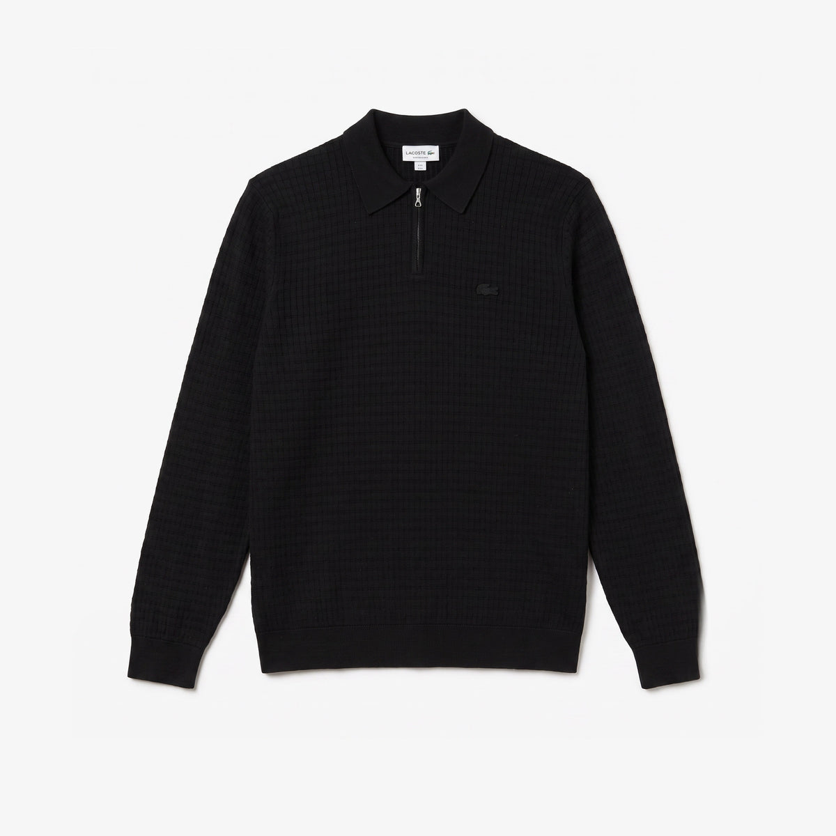 Lacoste Regular Fit Erkek Siyah Kazak