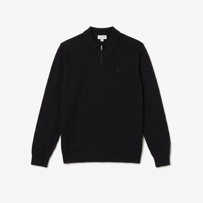 Lacoste Regular Fit Erkek Siyah Kazak