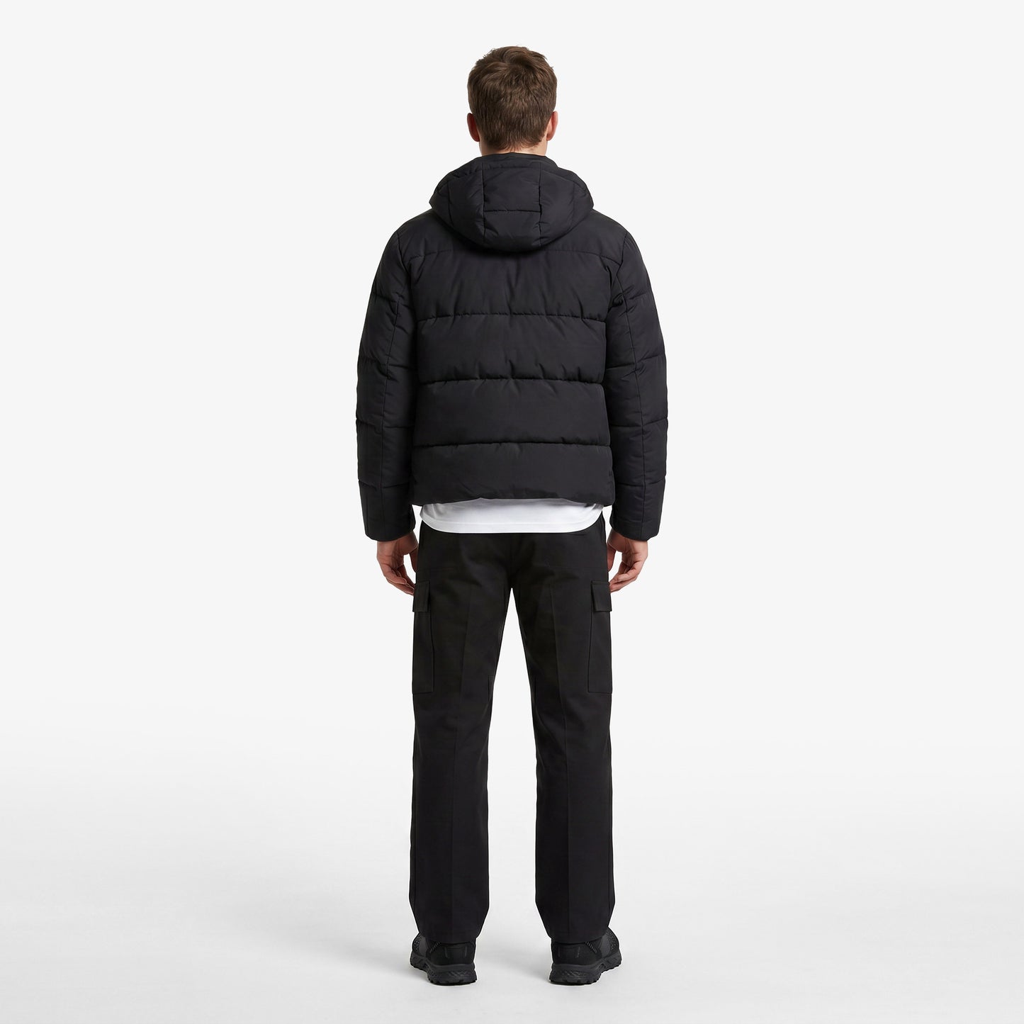 United4 Regular Fit Erkek Siyah Mont