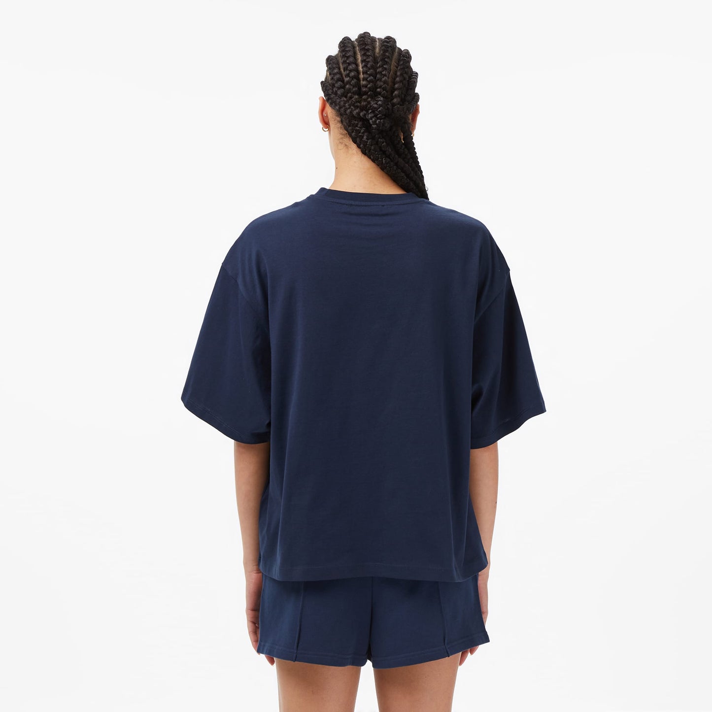 Les Benjamins Essentials 309 Kadın Lacivert T-shirt