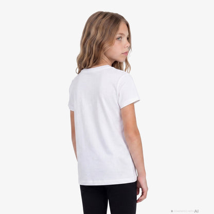 Calvin Klein Seasonal Monologo Çocuk Beyaz T-shirt