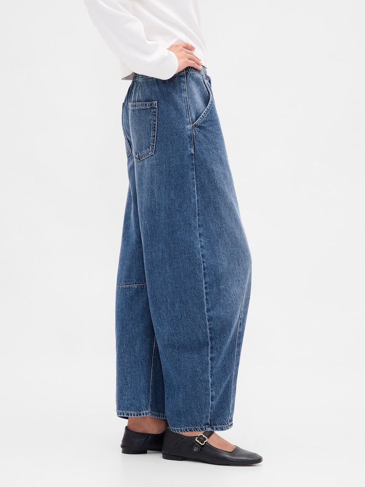 Mavi Mid Rise Ultrasoft Horseshoe Jean Pantolon