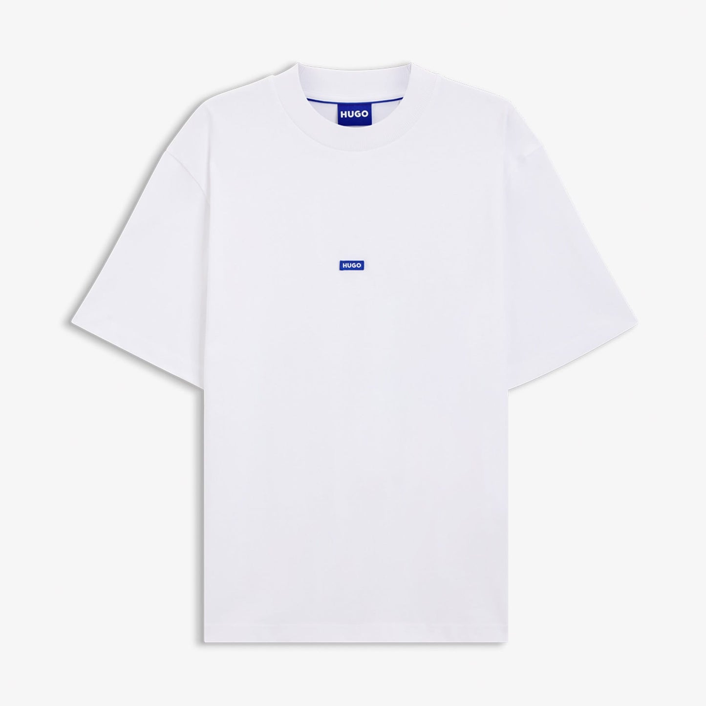 Hugo Boss Logo Patch Erkek Beyaz T-shirt