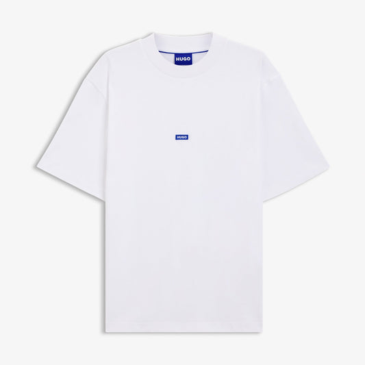 Hugo Boss Logo Patch Erkek Beyaz T-shirt