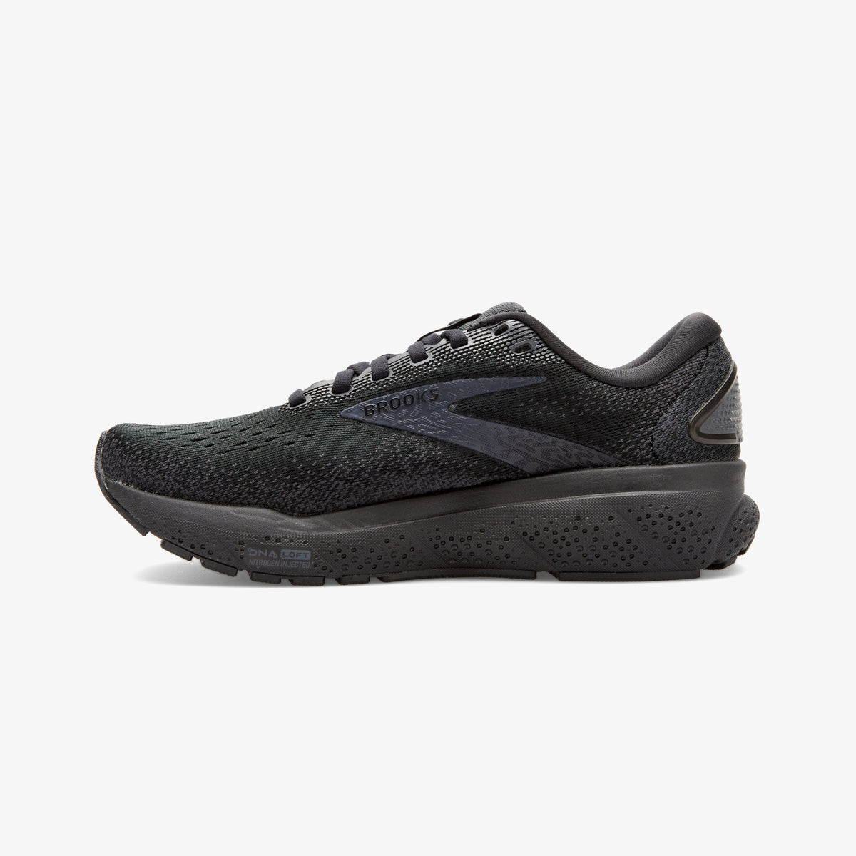 Brooks Ghost 16 Kadın Siyah Koşu Ayakkabısı