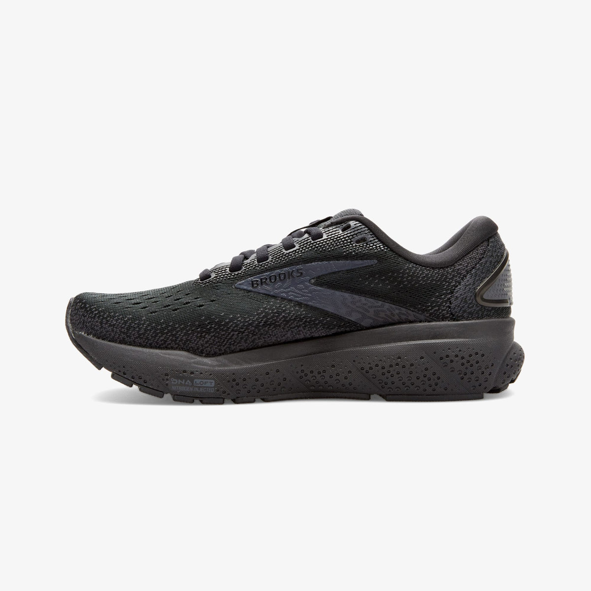 Brooks Ghost 16 Kadın Siyah Koşu Ayakkabısı