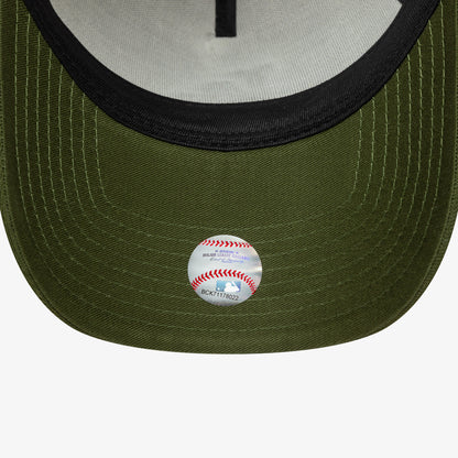 New Era La Dodgers Mlb World Series Patch Unisex Krem Şapka