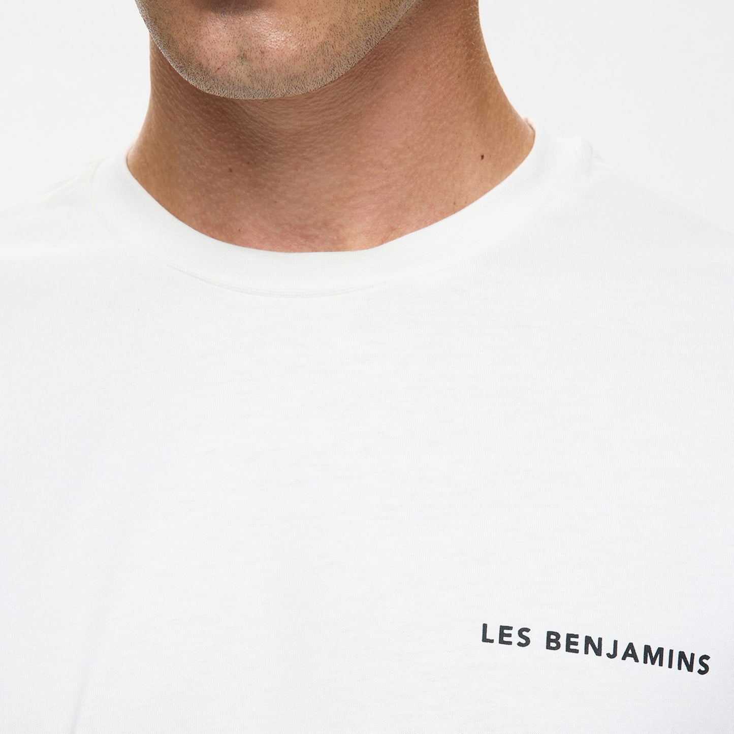 Les Benjamins Erkek Beyaz T-shirt
