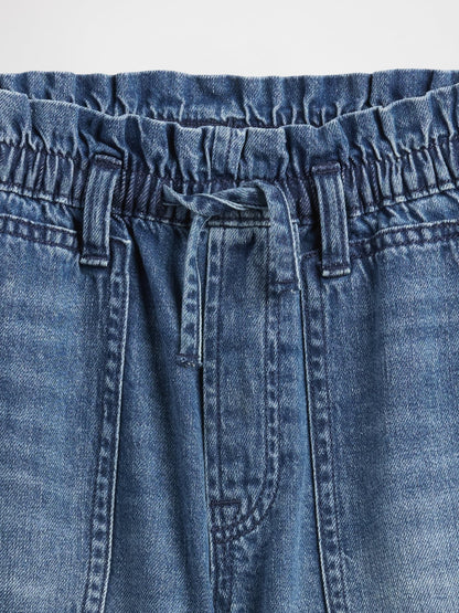 Mavi High Rise Relaxed Pull-on Utility Şort