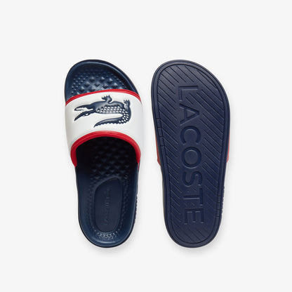 Lacoste Serve Slide Dual Erkek Lacivert Terlik